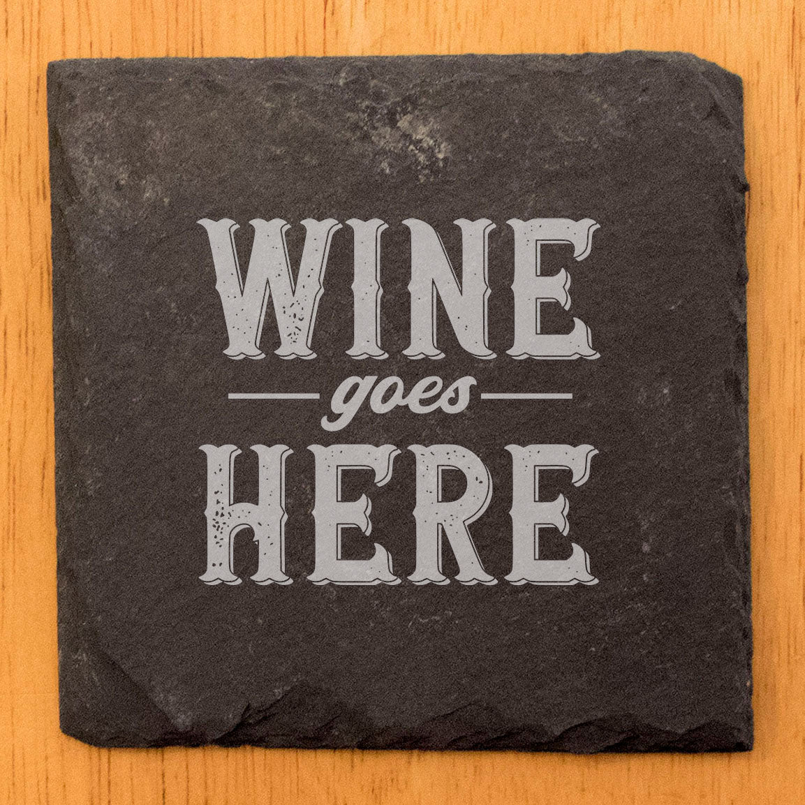 The Wine Goes Here: Classic Coasters with a Twist