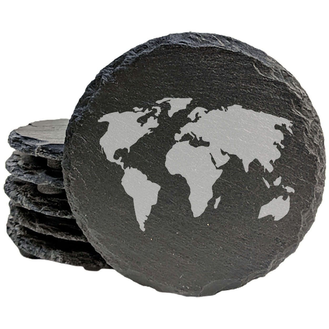 Wanderlust on Your Table: World Map Coasters for Globetrotters