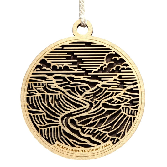 Grand Canyon National Park 3.5" Wooden Ornament