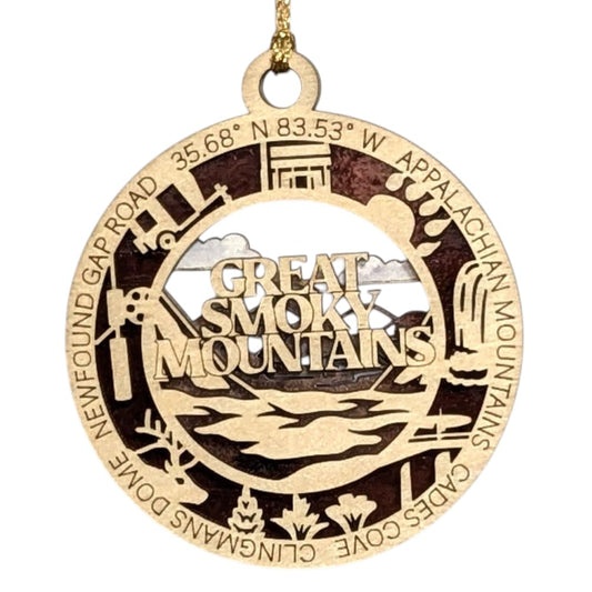3.5" Great Sand Dunes Ornament / Car Charm - USA Made