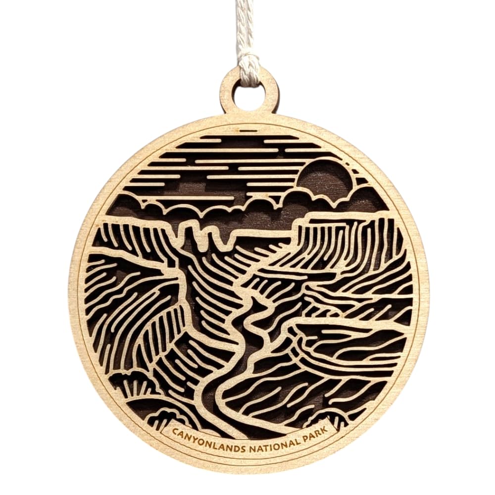 Canyonlands National Park 3.5" Wooden Ornament