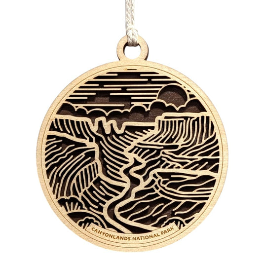Canyonlands National Park 3.5" Wooden Ornament