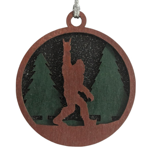 3" Bigfoot Ornament - Rock Horns