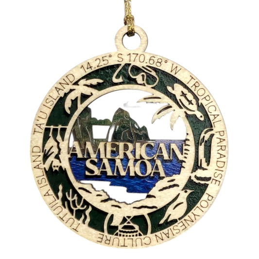3.5" Acadia National Park Ornament / Car Charm - USA Made