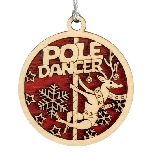 3" "Welcome to the North Pole" Santa Ornament