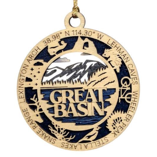 3.5" Great Basin National Park Ornament / Car Charm - USA Made