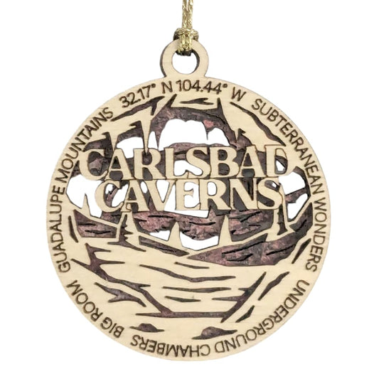 3" Carlsbad Caverns Ornament / Car Charm - USA Made