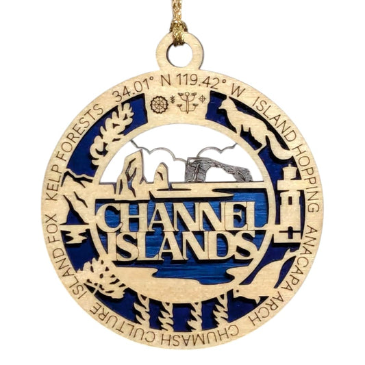 3.5" Channel Islands National Park Ornament - USA Made