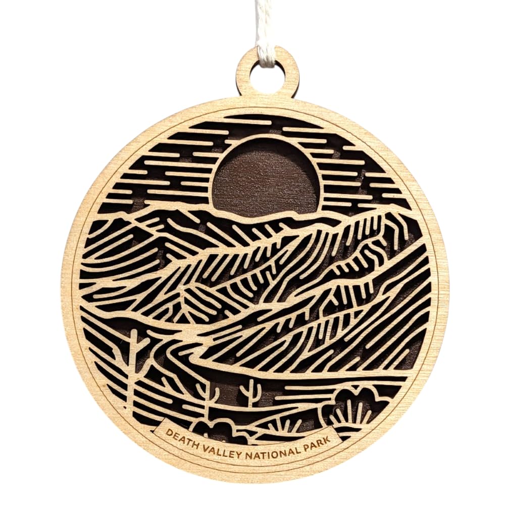 Death Valley National Park 3.5" Wooden Ornament
