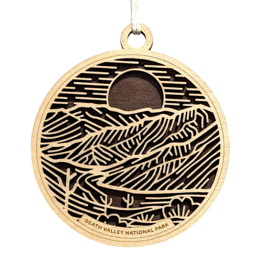Death Valley National Park 3.5" Wooden Ornament