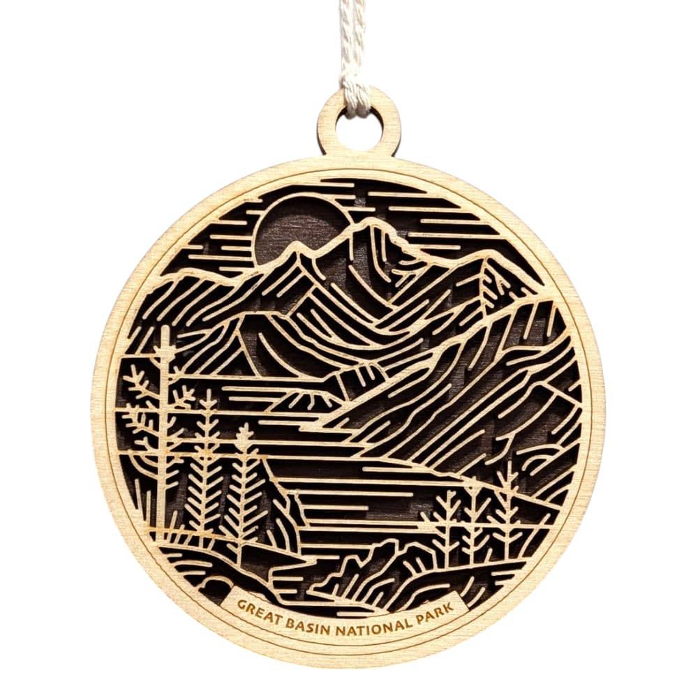 Great Basin National Park 3.5" Wooden Ornament