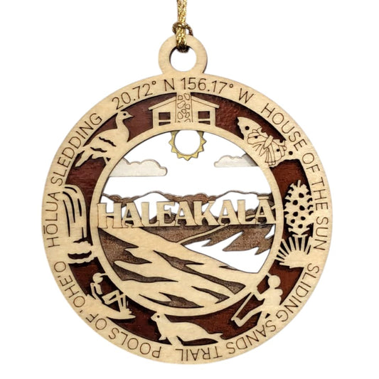 3.5" Haleakalā National Park Ornament / Car Charm - USA Made
