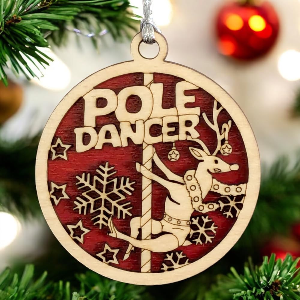 3" "Welcome to the North Pole" Santa Ornament