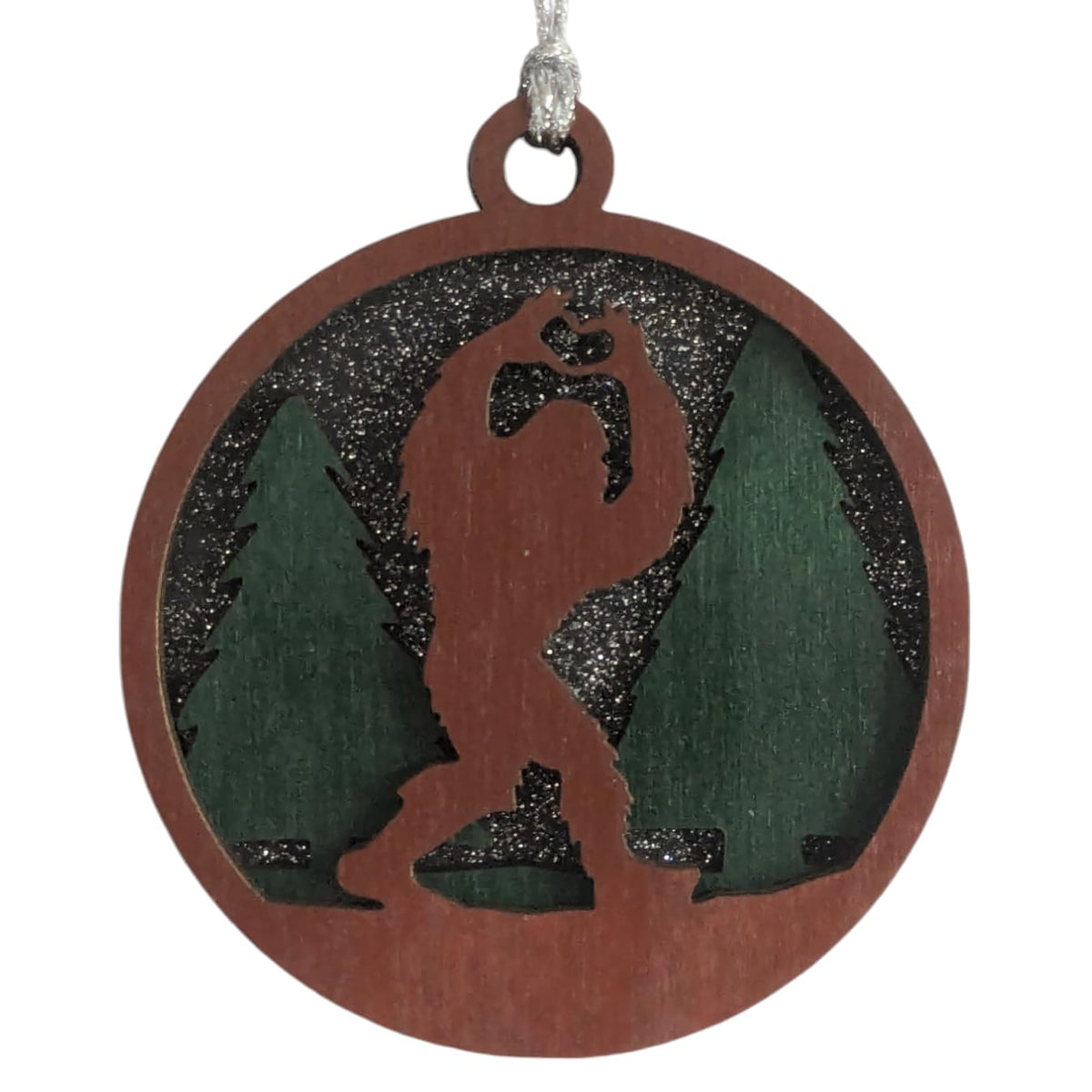 3" Bigfoot Ornament - Heart Hands