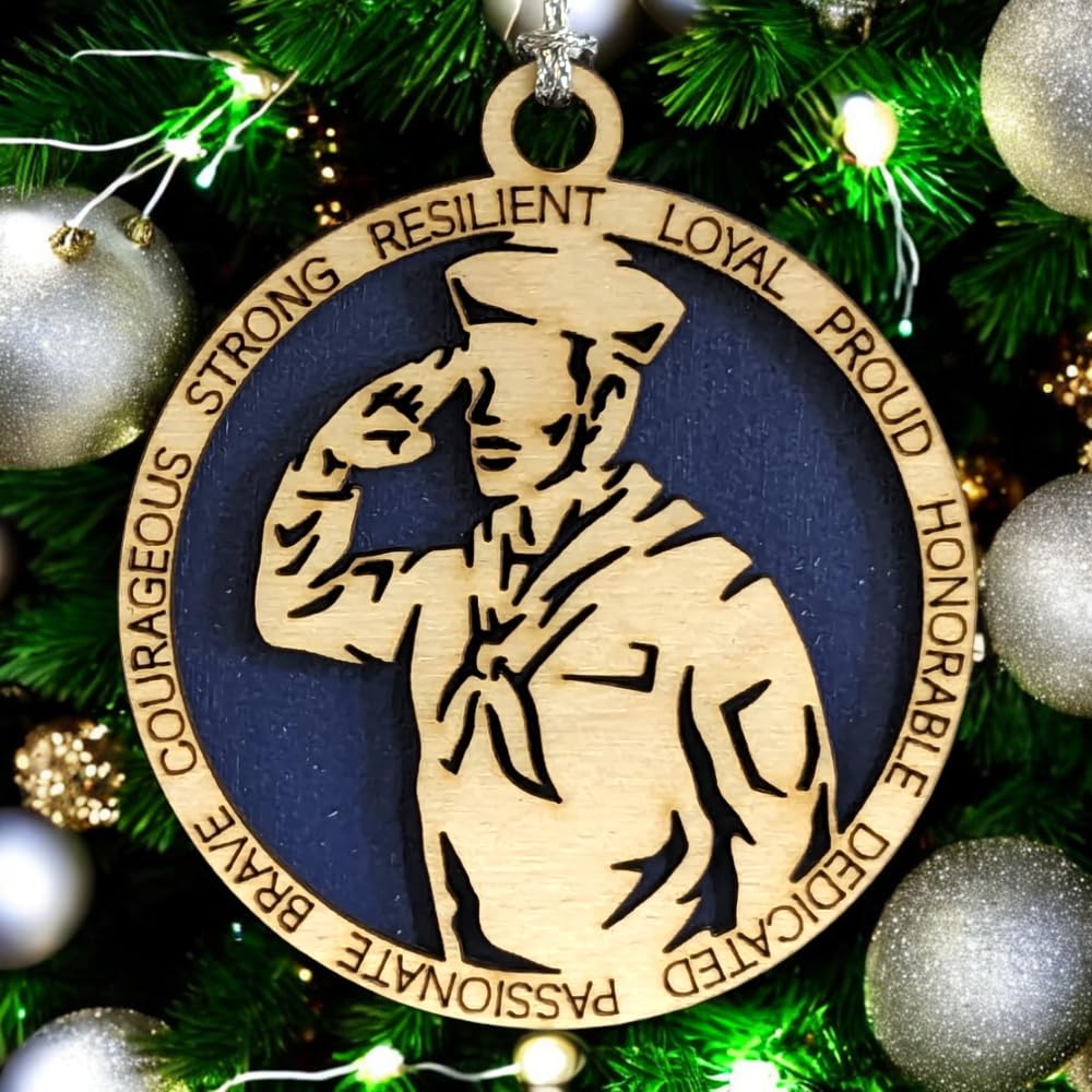 3" Navy Male Sailor Ornament, Field Uniform