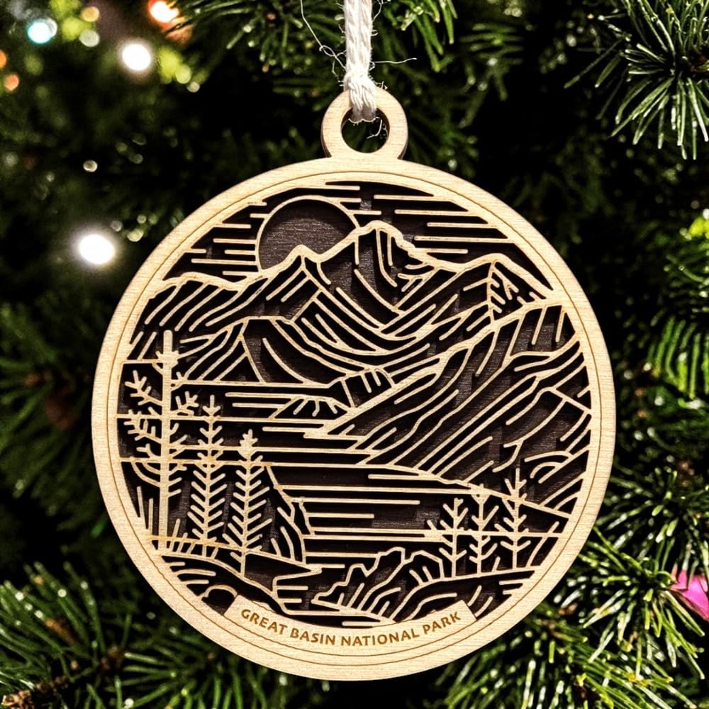 Great Basin National Park 3.5" Wooden Ornament