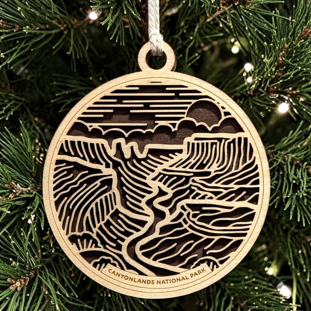 Canyonlands National Park 3.5" Wooden Ornament