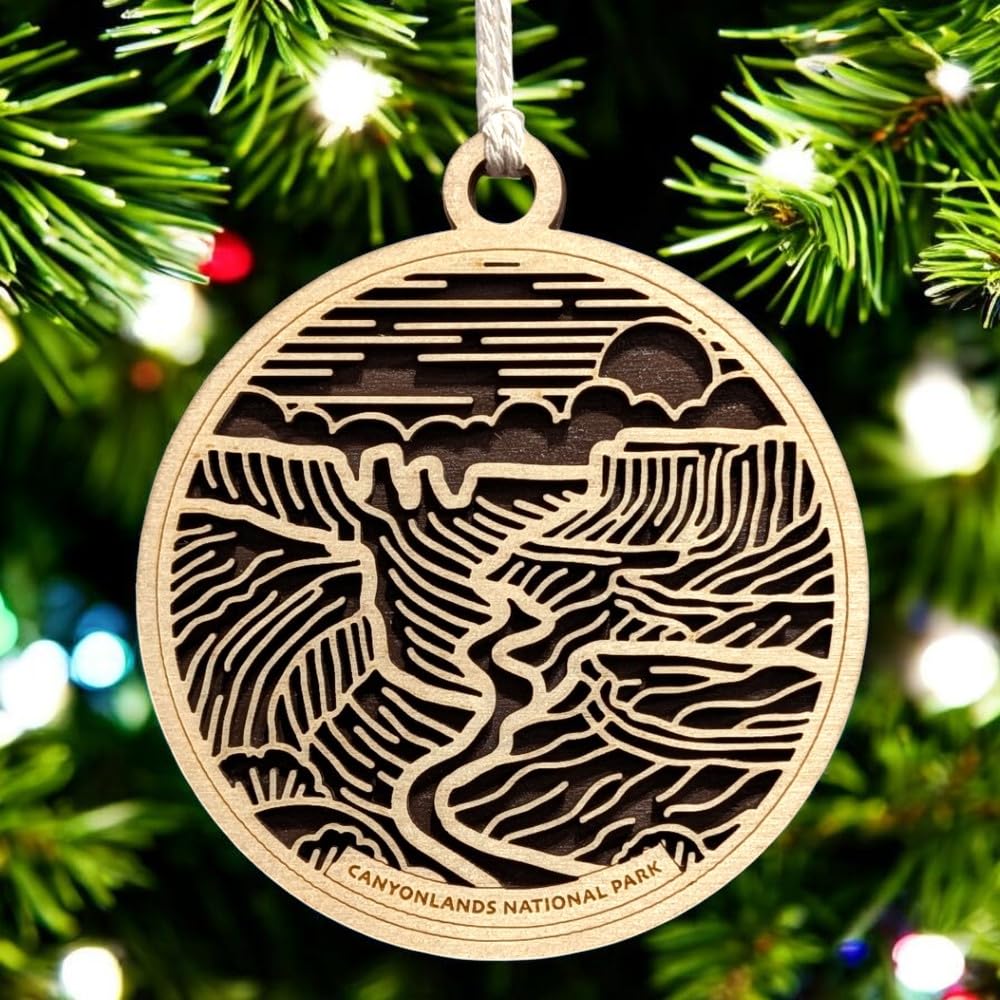 Canyonlands National Park 3.5" Wooden Ornament