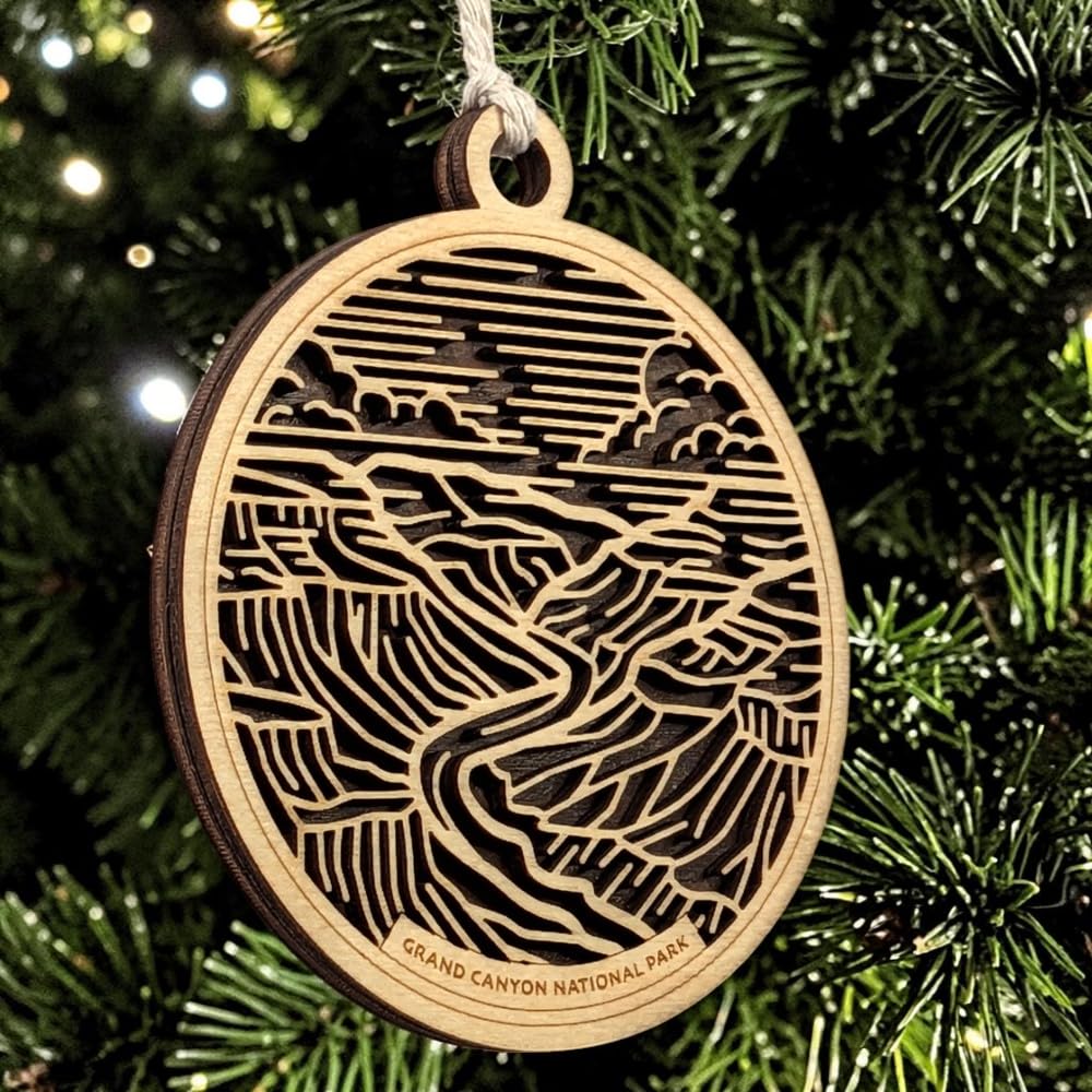 Grand Canyon National Park 3.5" Wooden Ornament