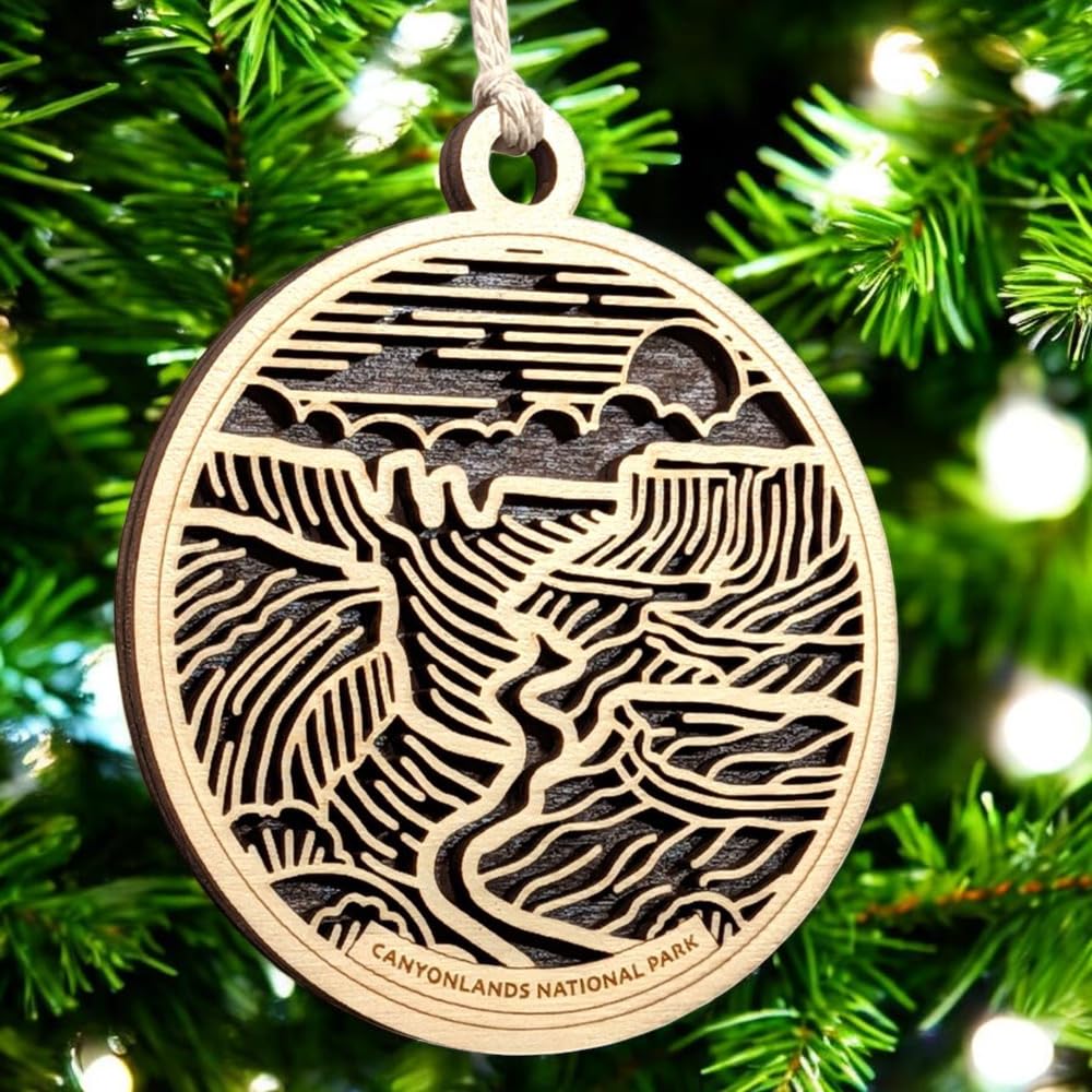 Canyonlands National Park 3.5" Wooden Ornament