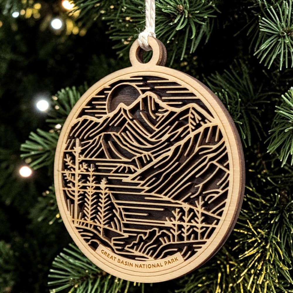 Great Basin National Park 3.5" Wooden Ornament