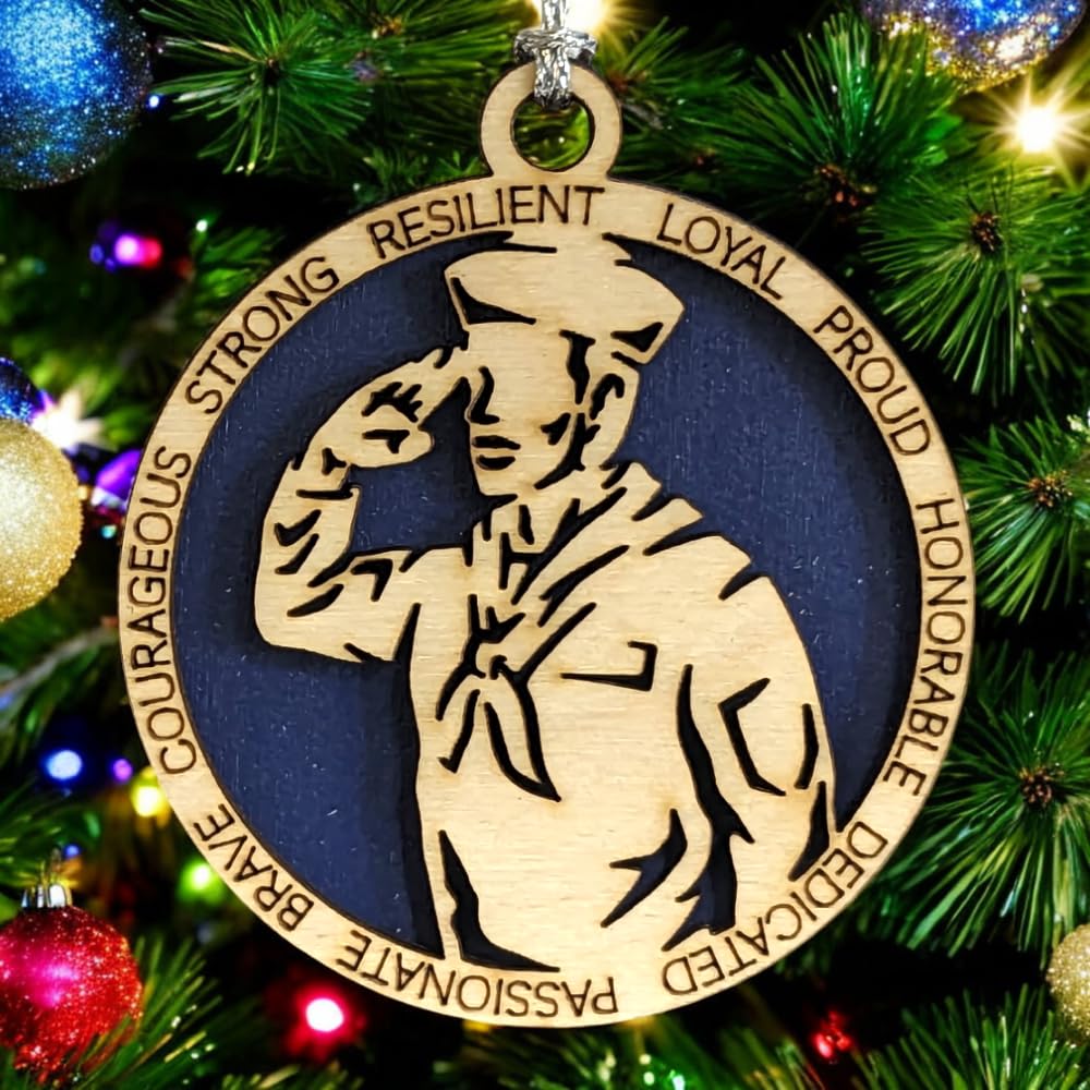 3" Navy Male Sailor Ornament, Field Uniform