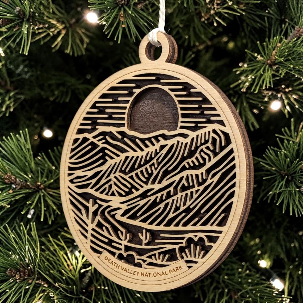 Death Valley National Park 3.5" Wooden Ornament