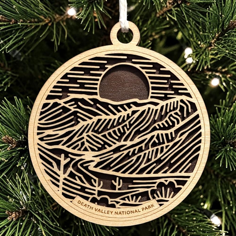 Death Valley National Park 3.5" Wooden Ornament