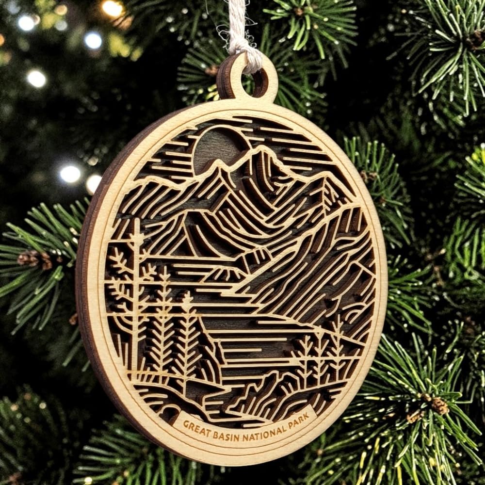 Great Basin National Park 3.5" Wooden Ornament