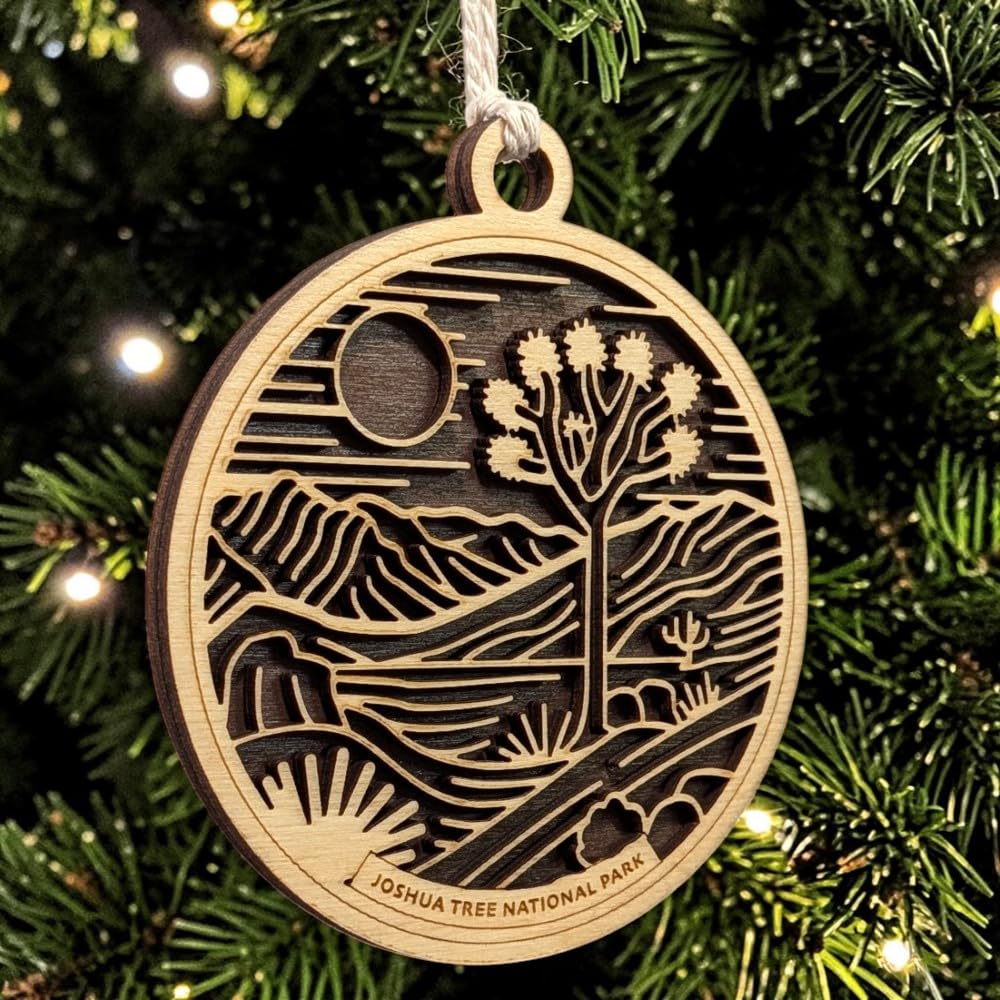 Joshua Tree National Park 3.5" Wooden Ornament