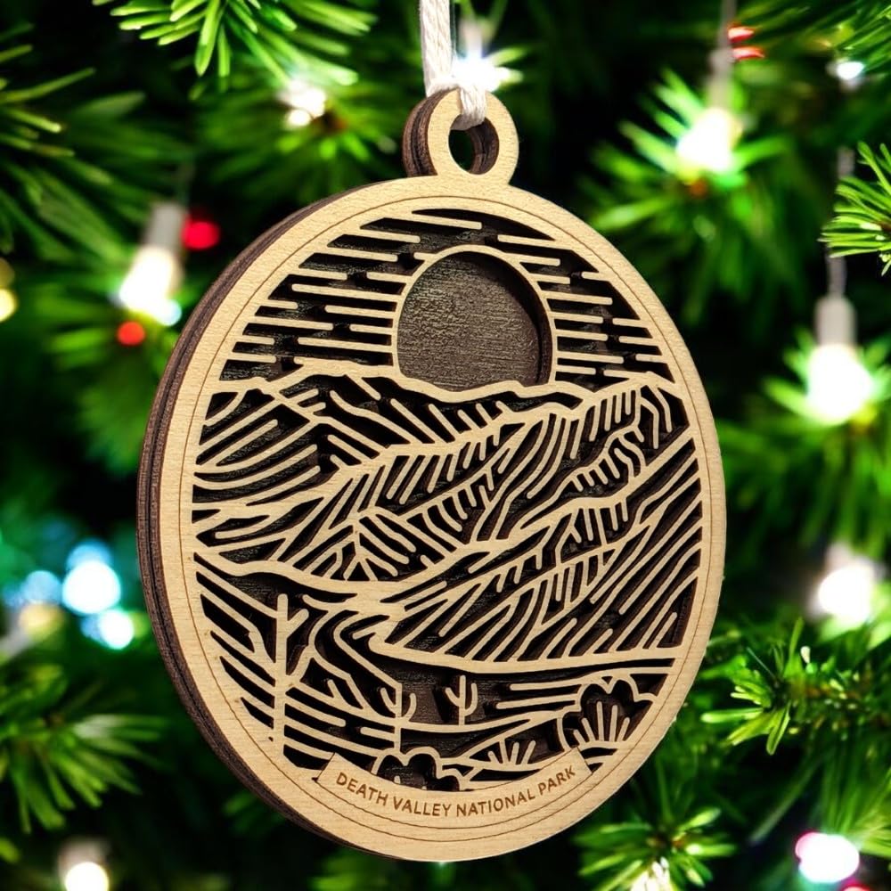 Death Valley National Park 3.5" Wooden Ornament