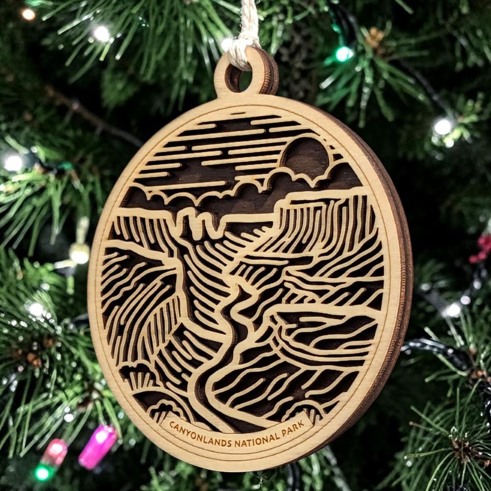 Canyonlands National Park 3.5" Wooden Ornament
