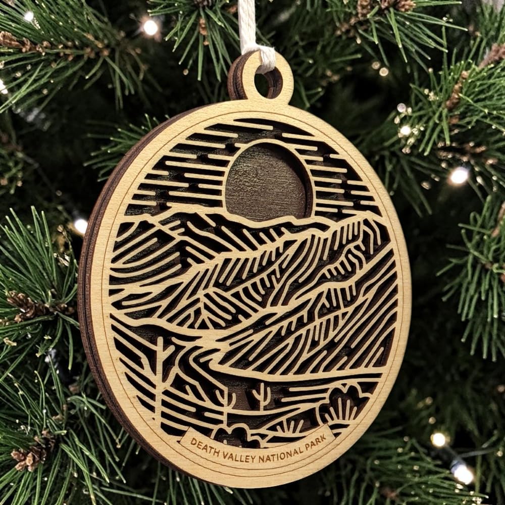 Death Valley National Park 3.5" Wooden Ornament