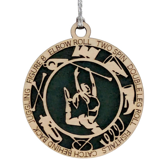 3" Baton Twirler Majorette Gear Ornament