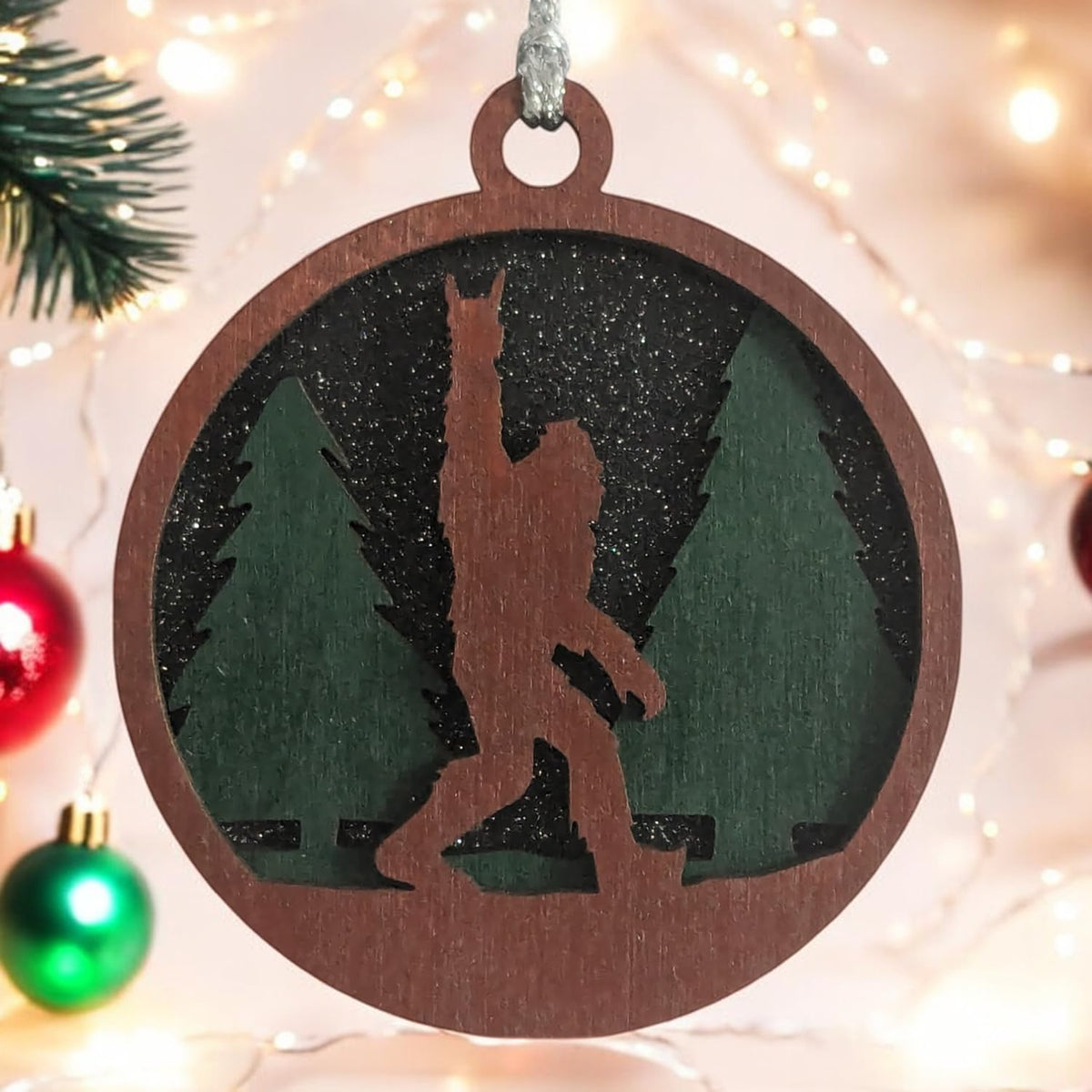 3" Bigfoot Ornament - Rock Horns