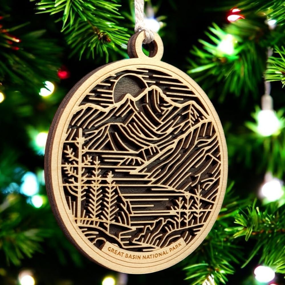 Great Basin National Park 3.5" Wooden Ornament