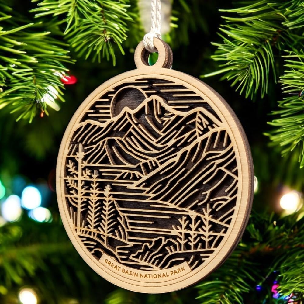 Great Basin National Park 3.5" Wooden Ornament