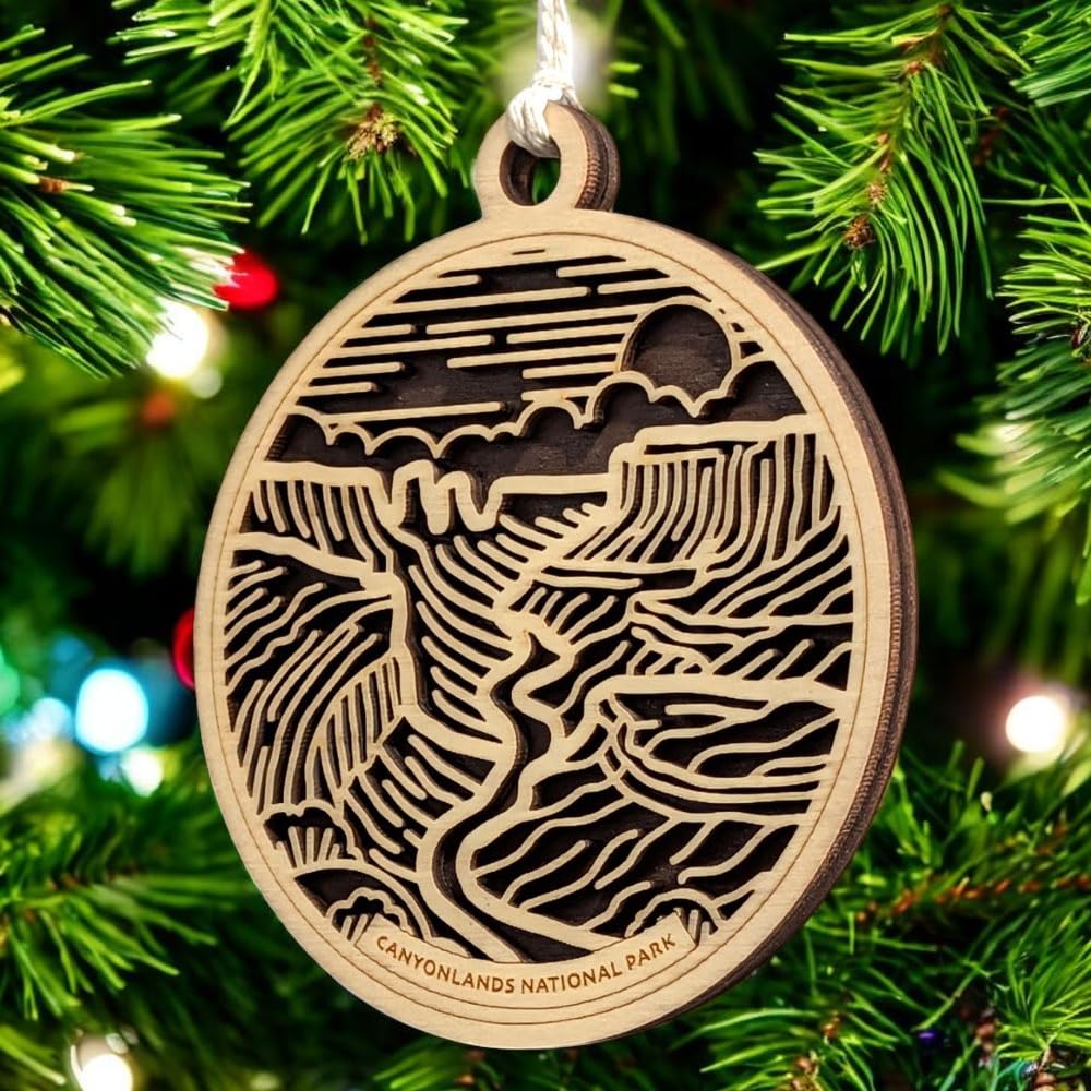 Canyonlands National Park 3.5" Wooden Ornament
