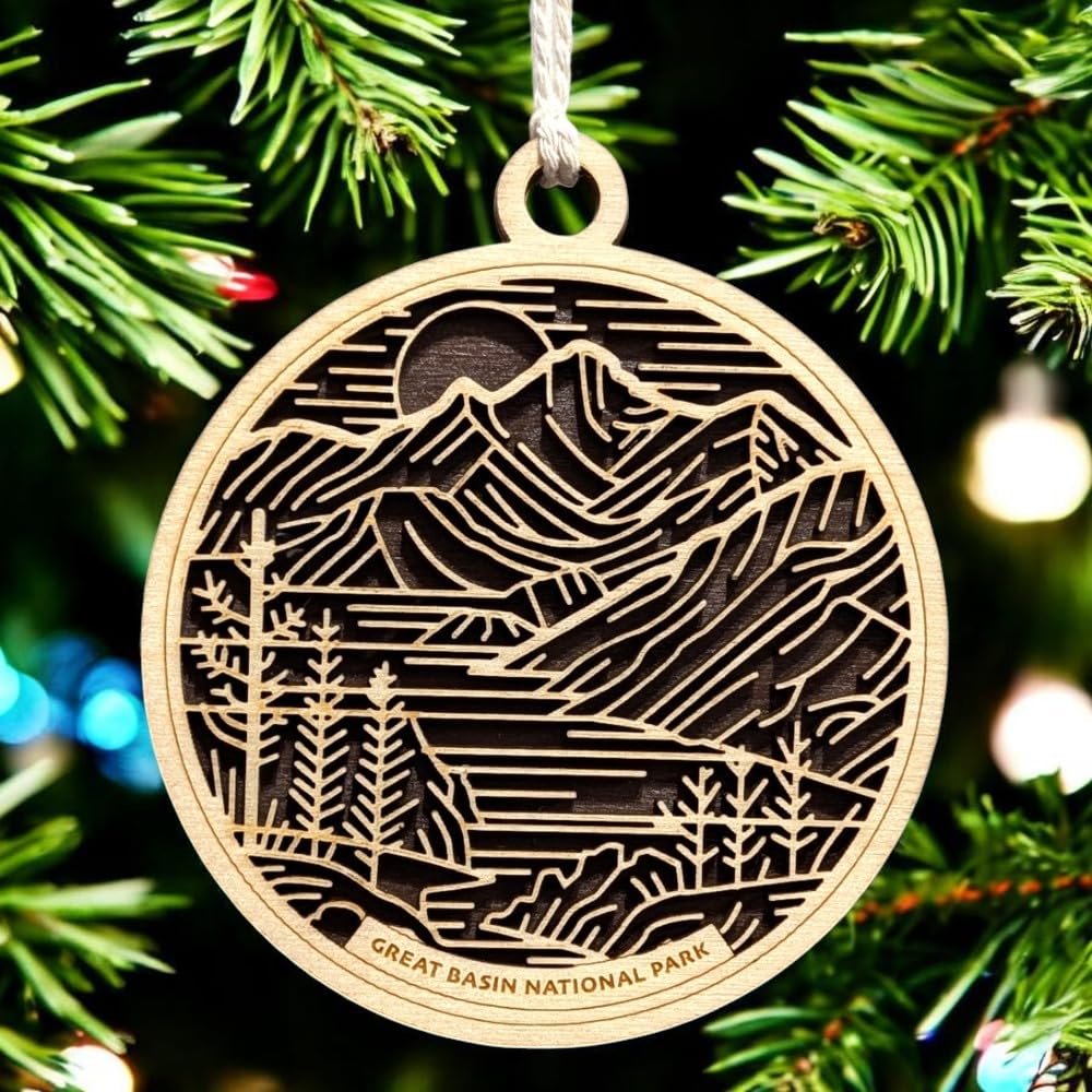 Great Basin National Park 3.5" Wooden Ornament