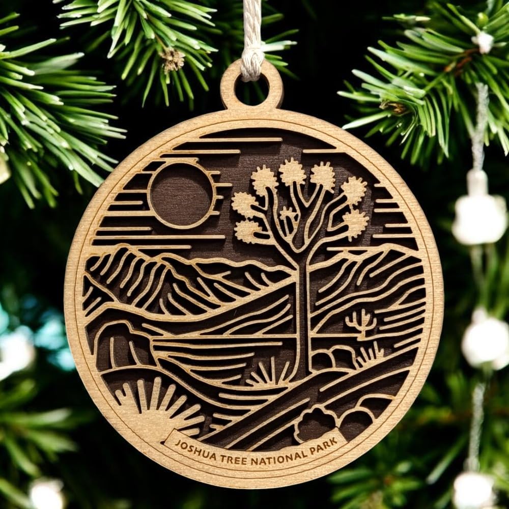 Joshua Tree National Park 3.5" Wooden Ornament