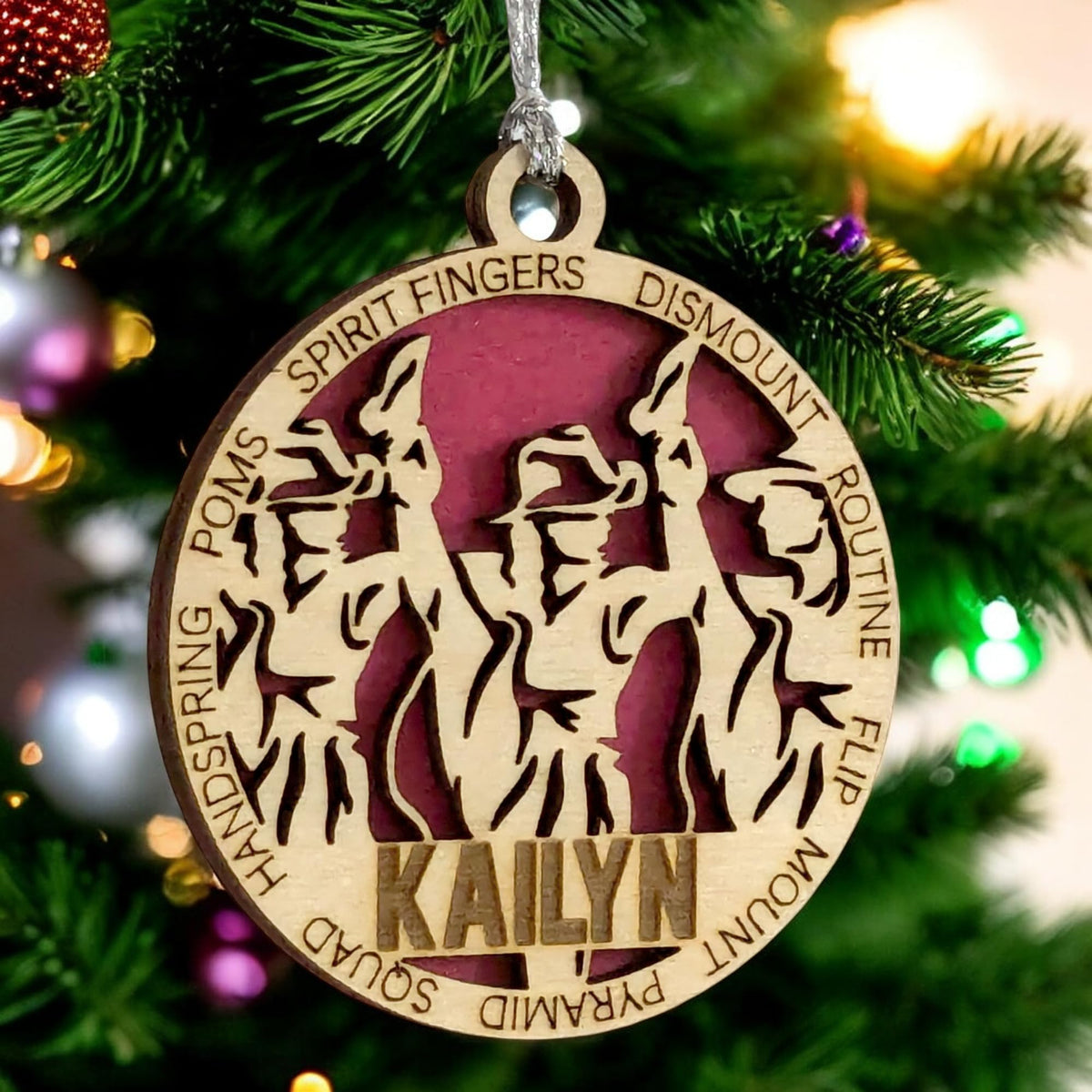 Custom 3" Drill Team Dance Ornament