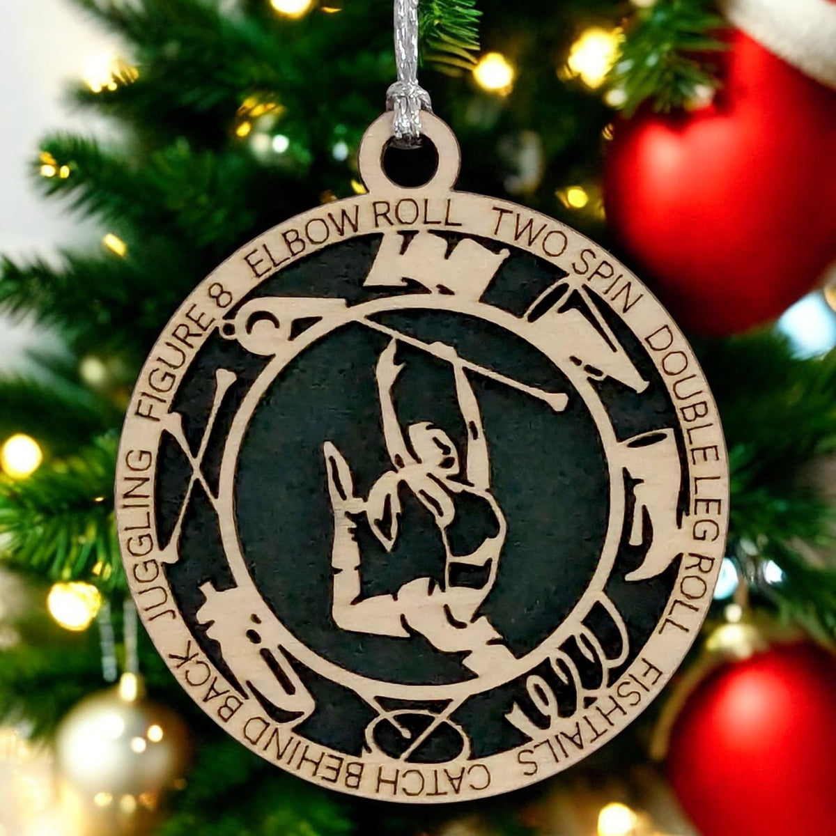 3" Baton Twirler Majorette Gear Ornament