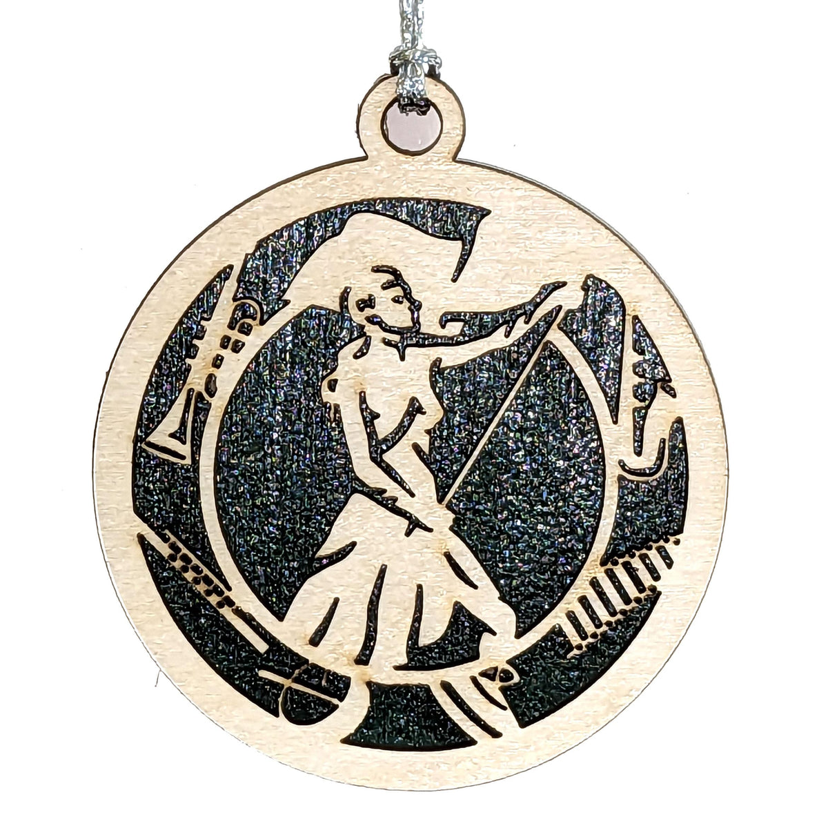 3" Female Color Guard Gear Ornament