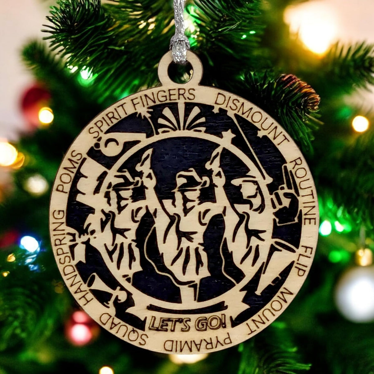 3" Drill Team Icons Ornament