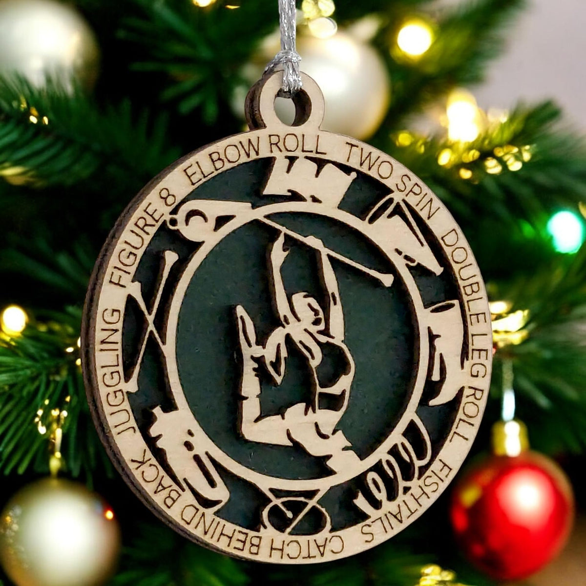3" Baton Twirler Majorette Gear Ornament