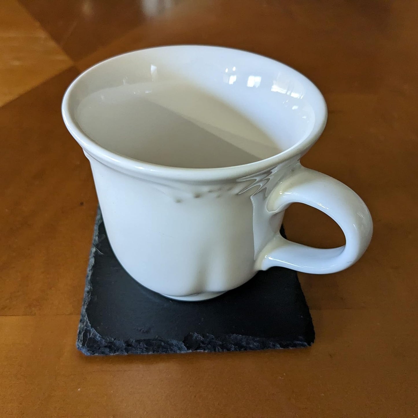 Hunting &amp; Fishing Coasters: Rustic Slate, Laser Etched - Fish, Ducks, Deer