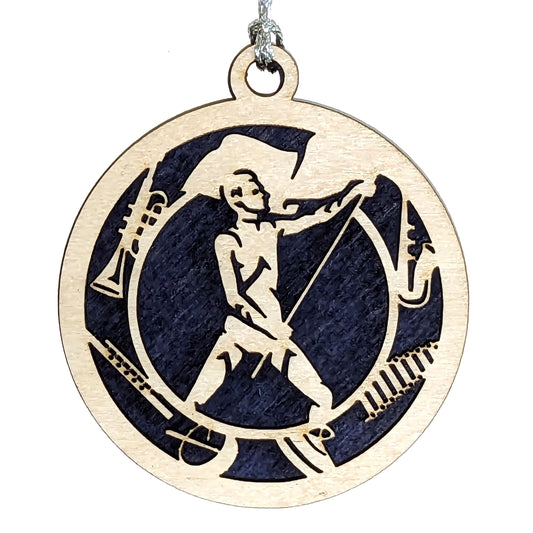 3" Male Color Guard Gear Ornament