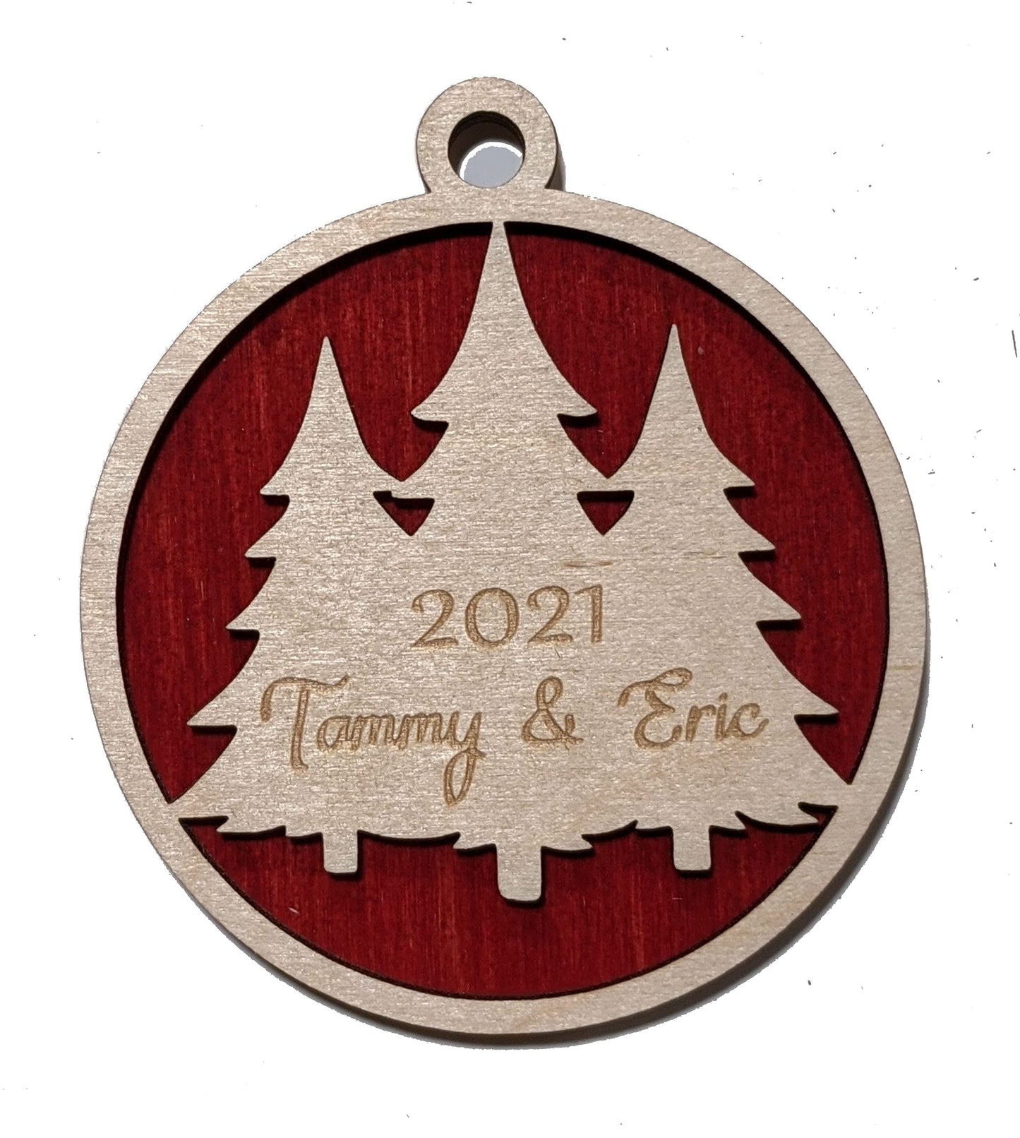 3" Pine Tree Ornament
