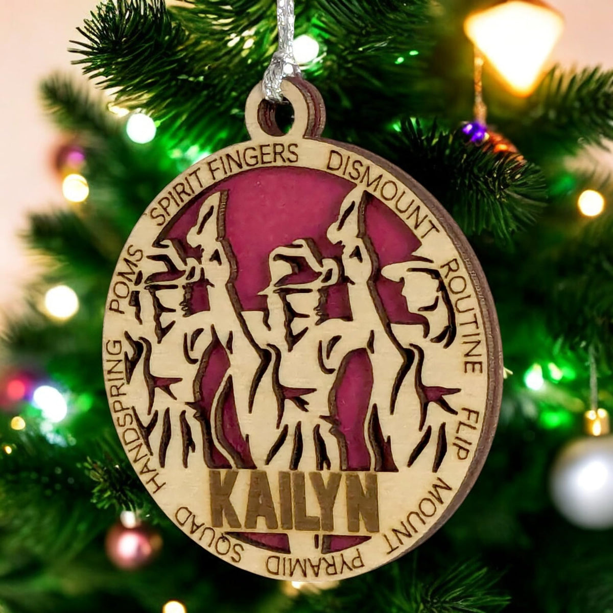 Custom 3" Drill Team Dance Ornament