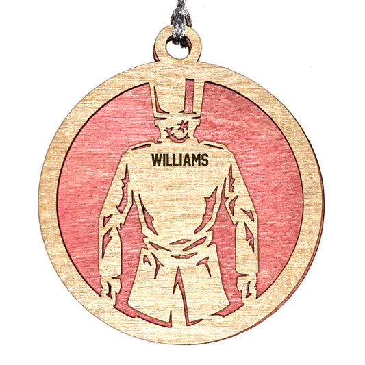 Personalized 3" Female Marching Band Christmas Ornament
